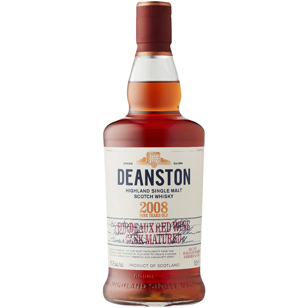 Deanston 2008 Bordeaux Wine Cask Single Malt Scotch