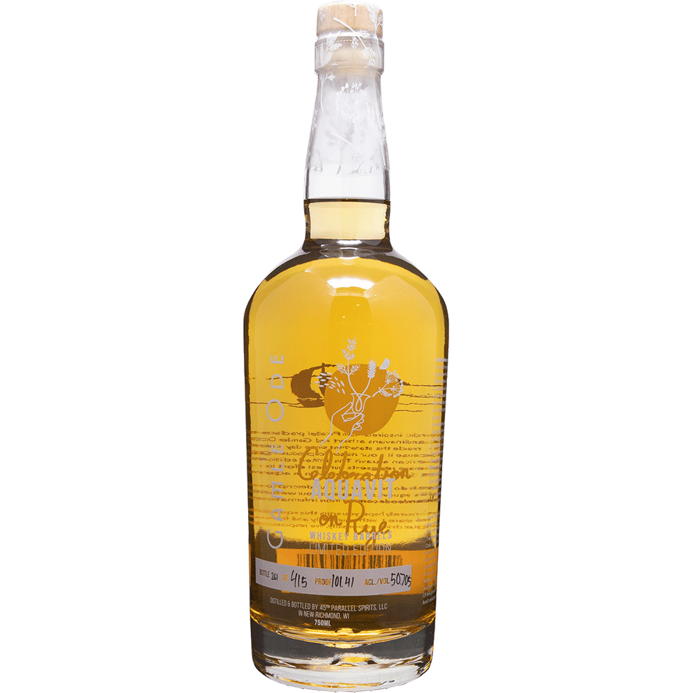 Gamle Ode Aquavit Holiday on Rye