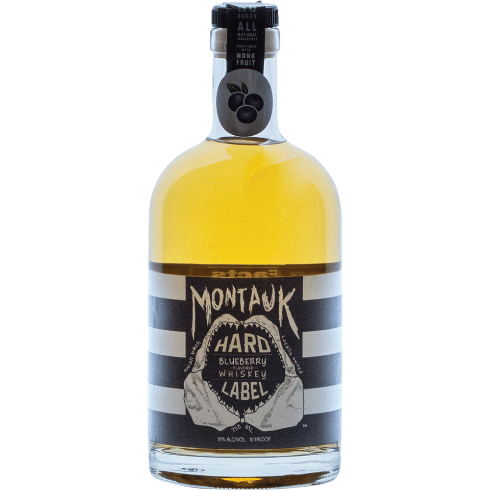 Montauk Hard Label Blueberry Whiskey