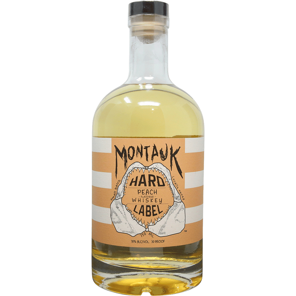 Montauk Hard Label Peach Whiskey