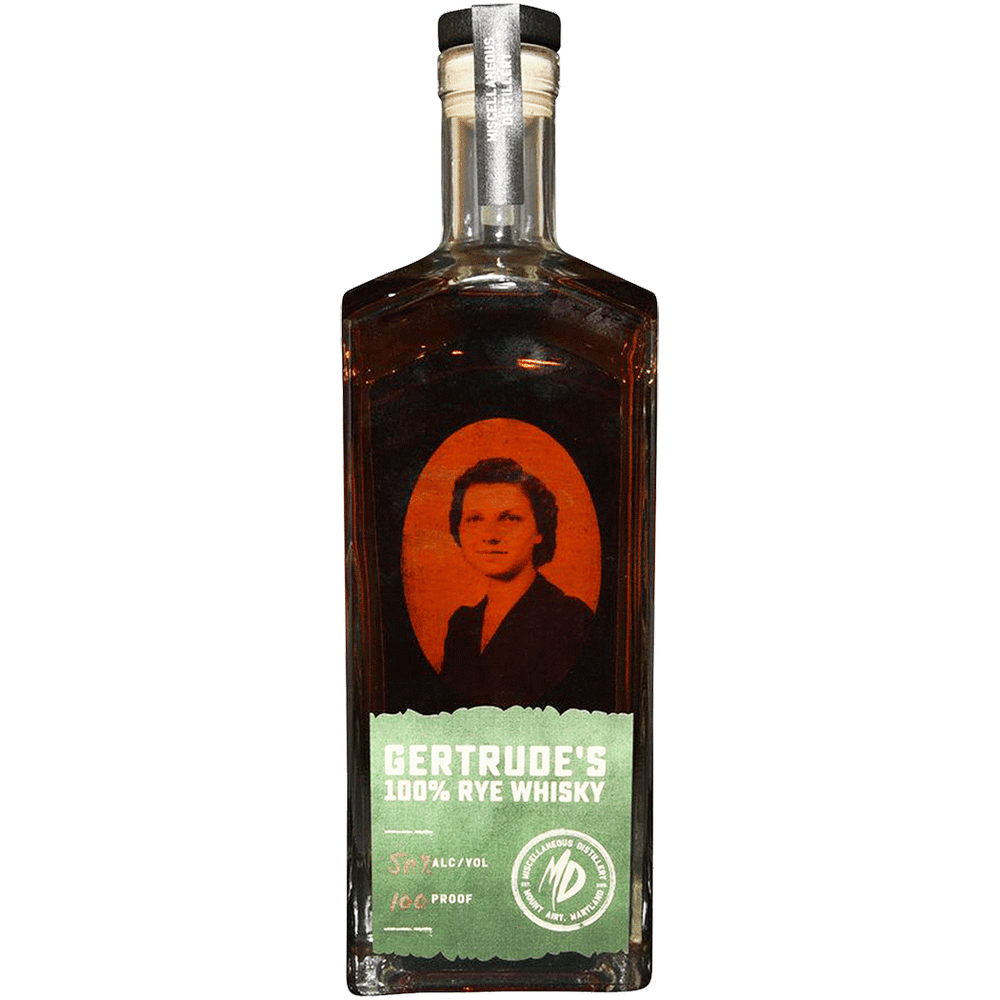 MISCellaneous Gertrude's 100 Rye Whiskey
