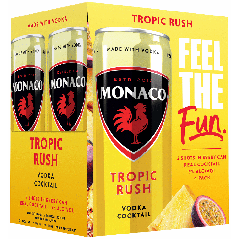Monaco Tropic Rush Cocktail