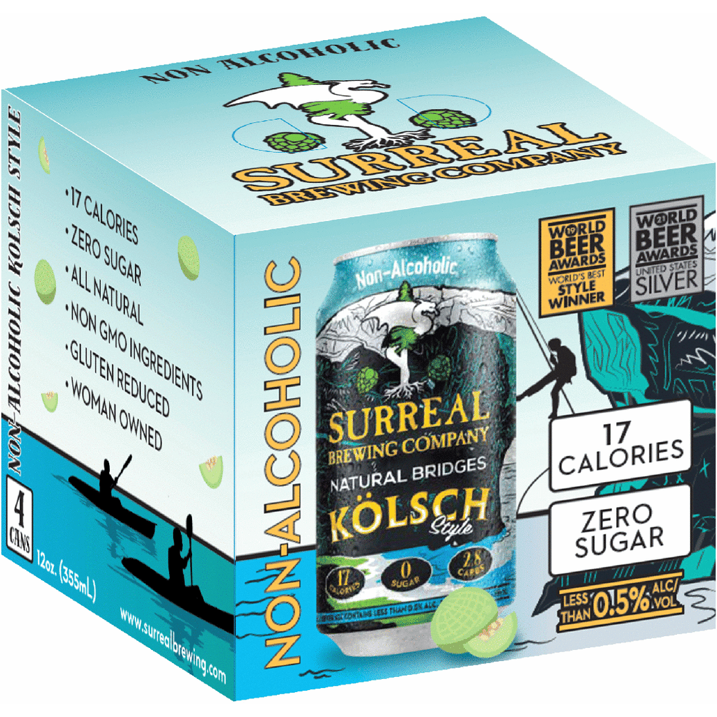 Surreal Natural Bridge Non-Alcoholic Kolsch