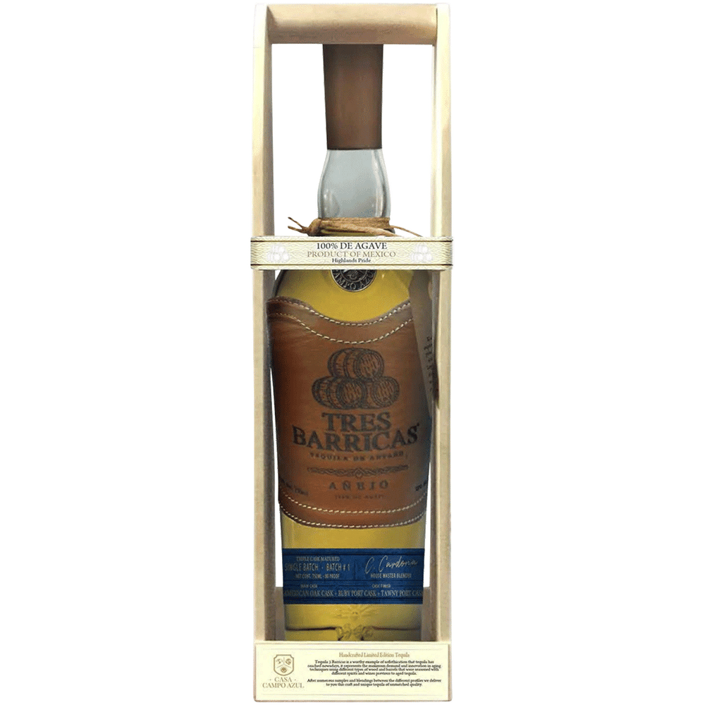 Tres Barricas Anejo Tequila