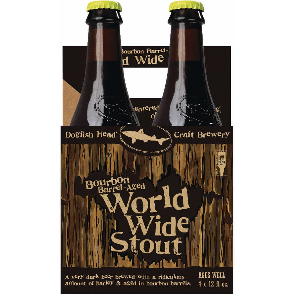 Dogfish Head Bourbon Barrel-Aged World Wide Stout