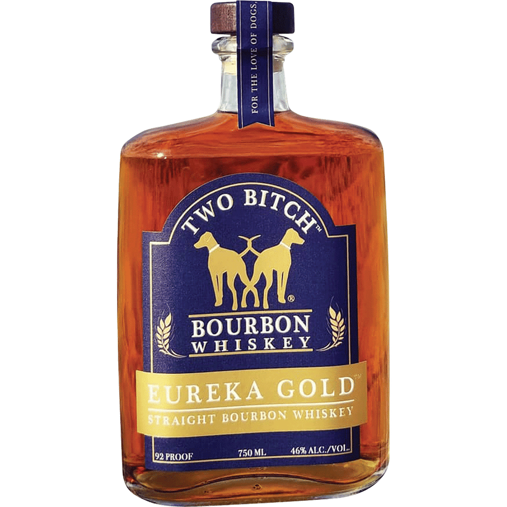 Two Bitch Eureka Gold Bourbon Whiskey