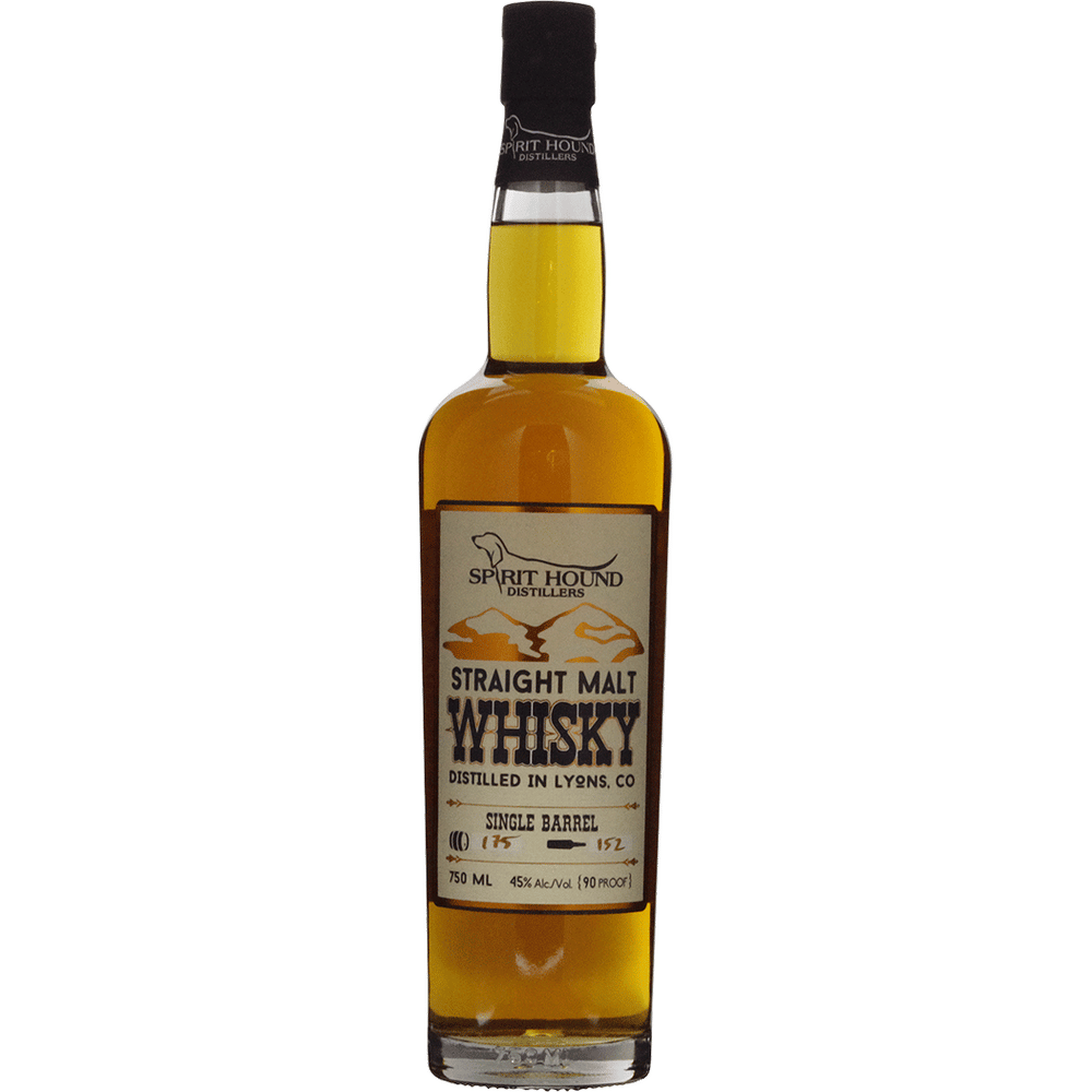 Spirit Hound Straight Malt Single Barrel Whiskey