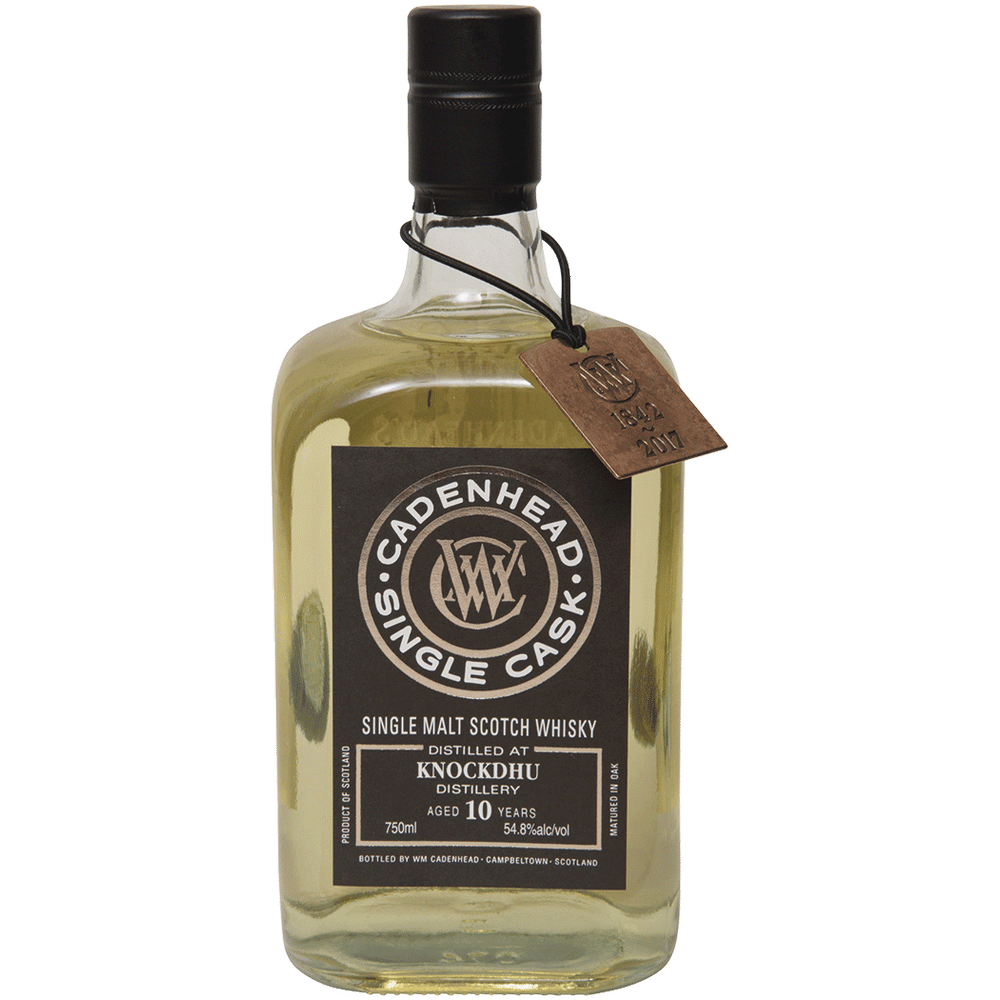 WM Cadenhead Knockdhu 2006 10 Yr
