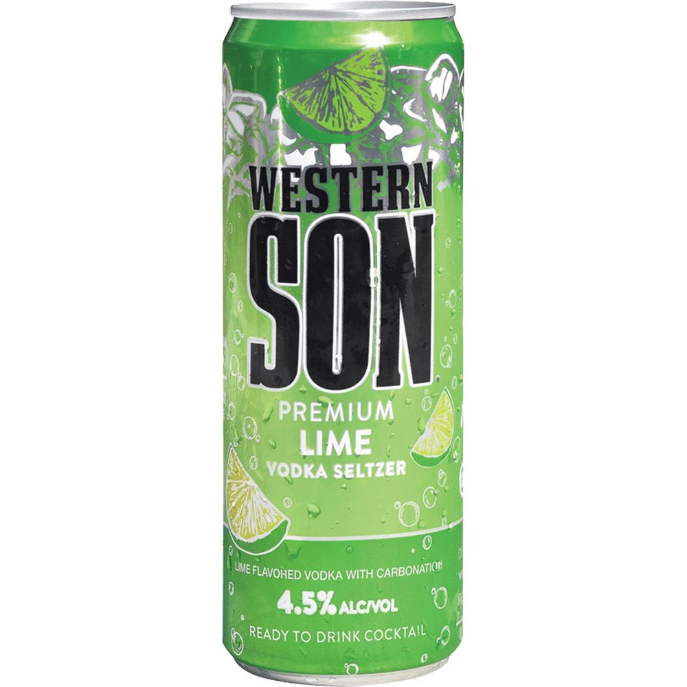 Western Son Lime Vodka Seltzer