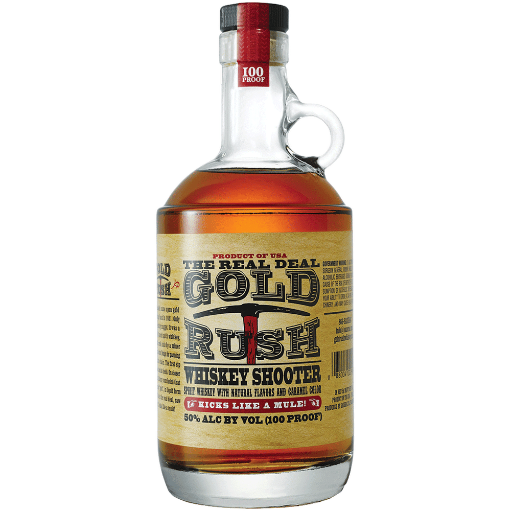 Gold Rush Whiskey Shooter 100 proof