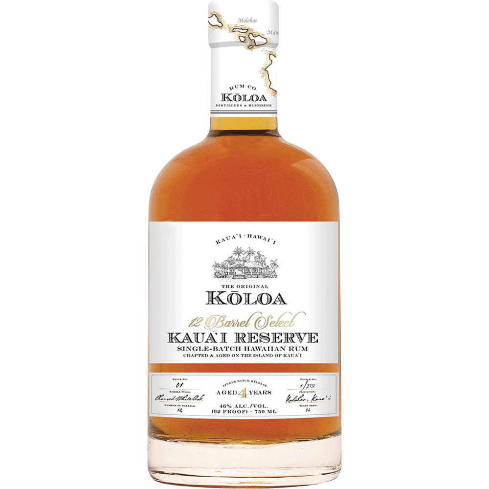 Koloa Kaua'i Reserve Aged Rum