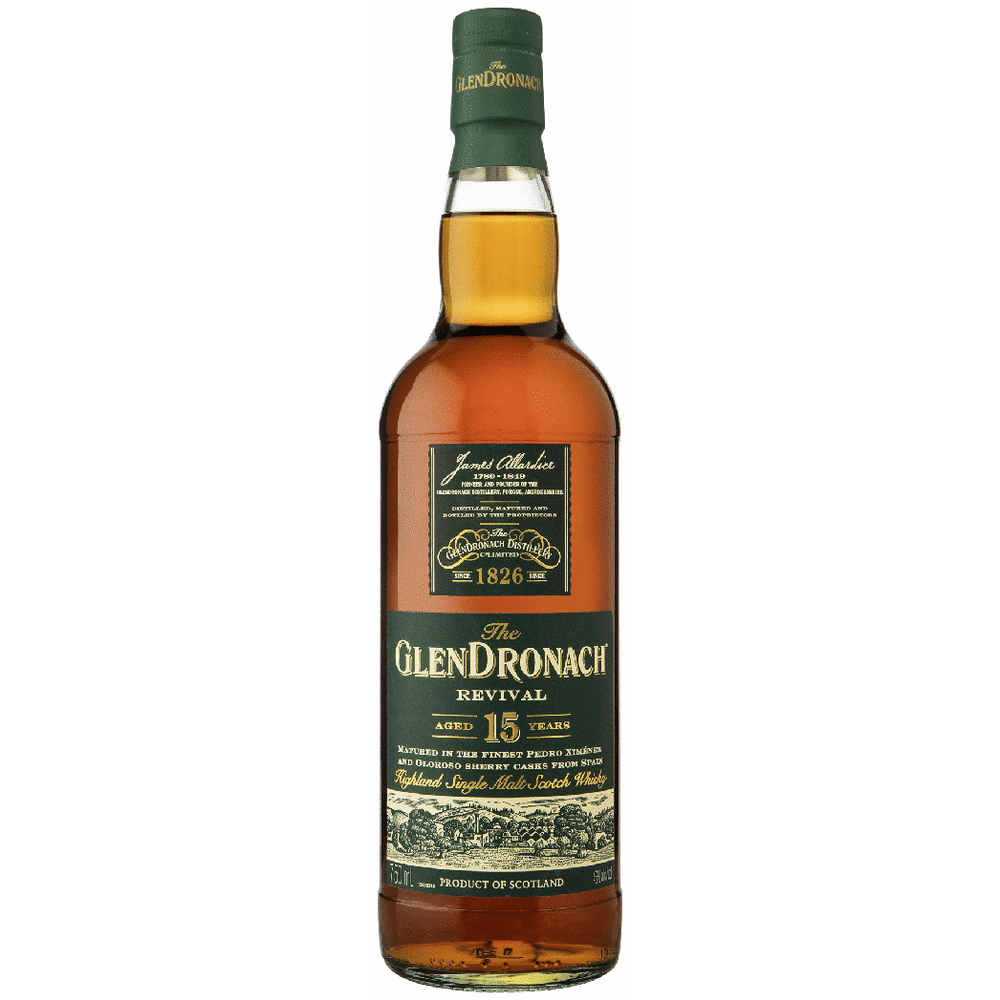Glendronach 15 Year Revival Single Malt Scotch Whisky