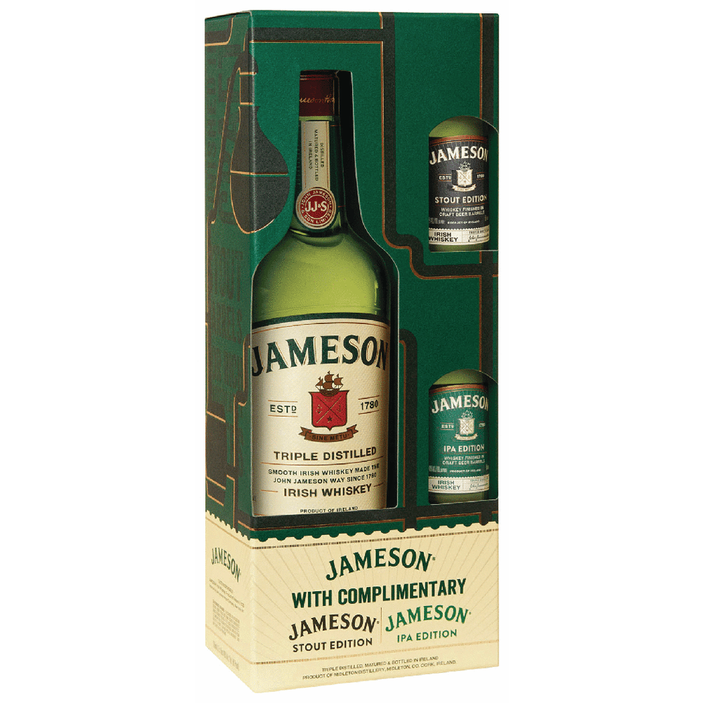 Jameson Irish Whiskey with Two 50mls Gift - Blackbarrel & Cold Brew