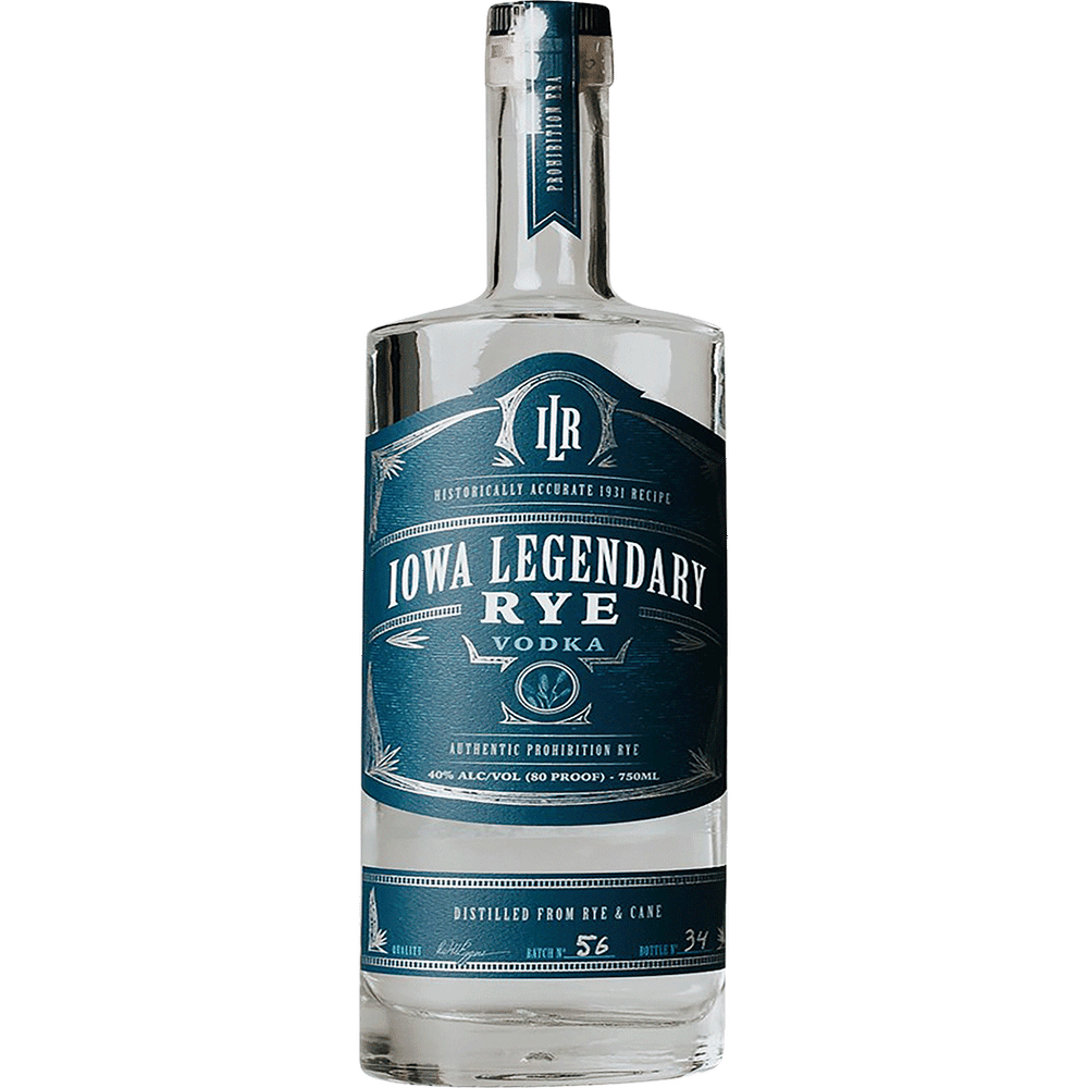 Iowa Legendary Rye Vodka