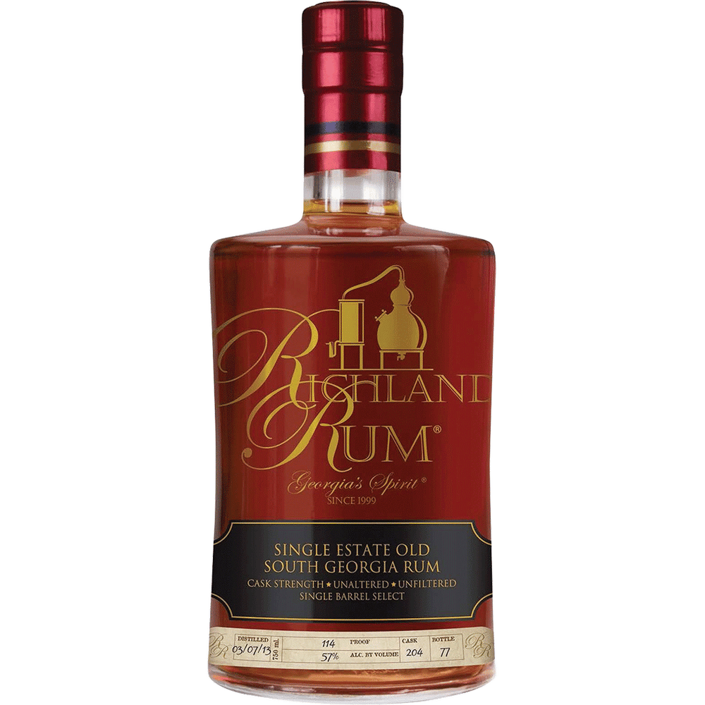 Richland Rum Single Estate Cask Strength Rum | Total Wine & More
