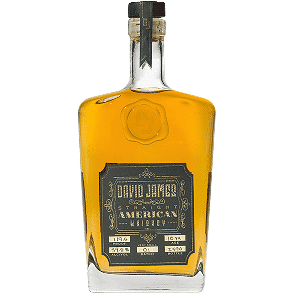 David James Straight American Whiskey
