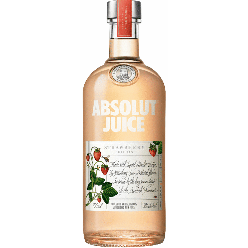 Absolut Juice Strawberry Vodka