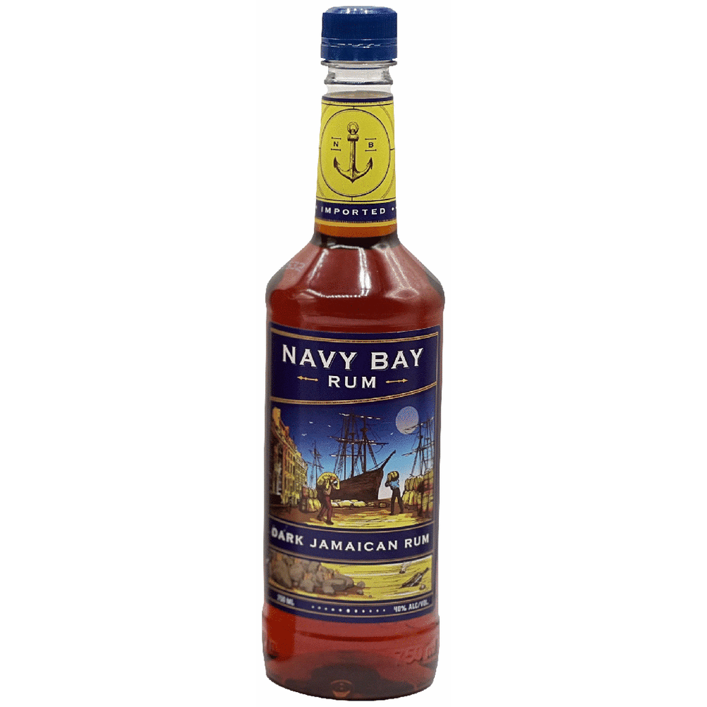 Navy Bay Rum Plastic
