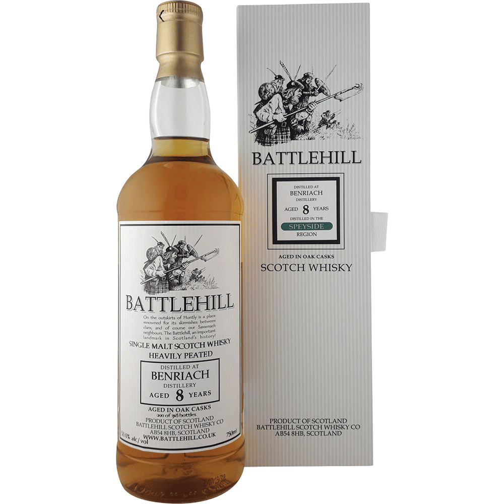 Battlehill Benriach Peated 8 Yr