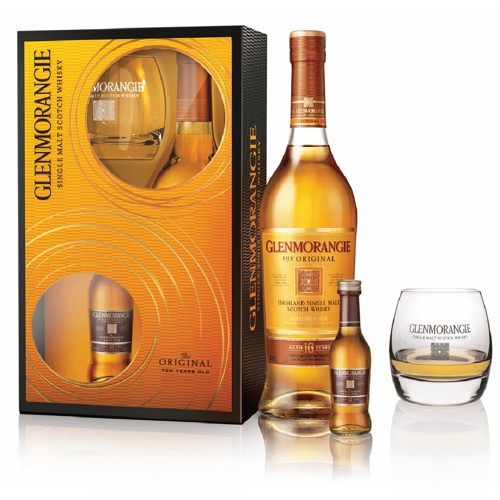 Glenmorangie w/ 50ml Lasanta & Tumbler