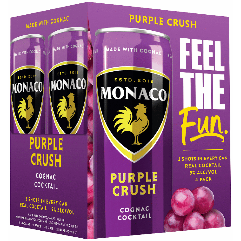 Monaco Purple Crush Cocktail