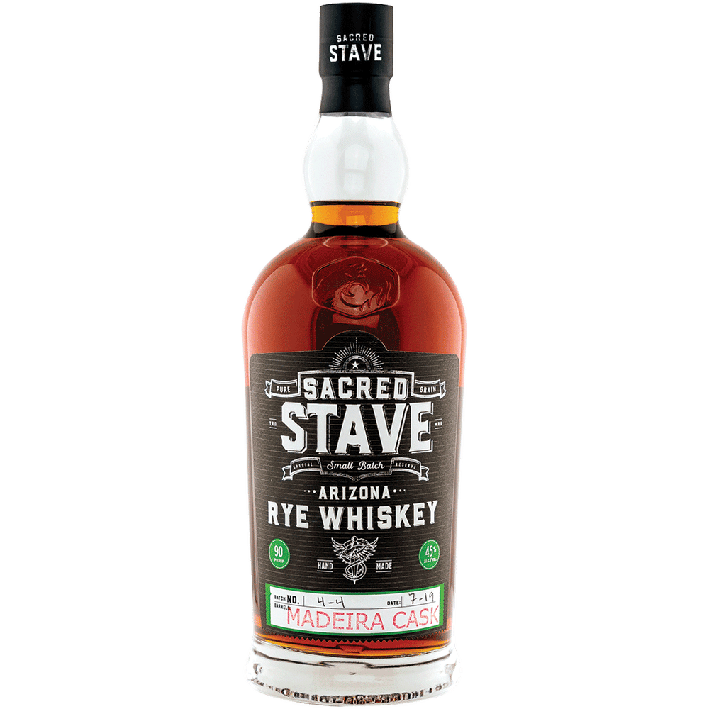SanTan Sacred Stave Rye Whiskey