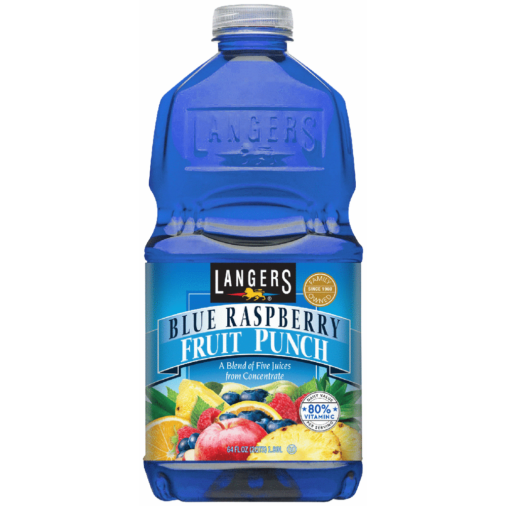 Langer's Blue Raspberry Fruit Punch