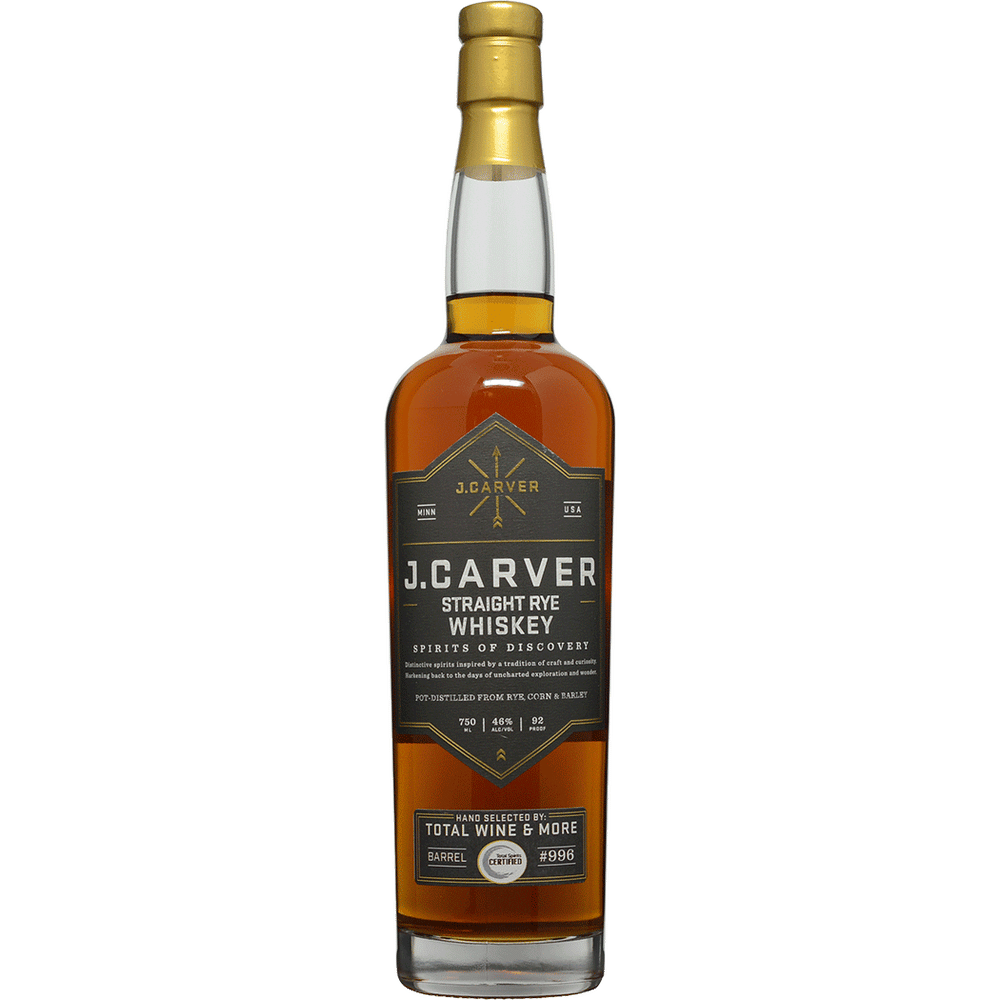 J Carver Rye Whiskey Barrel Select