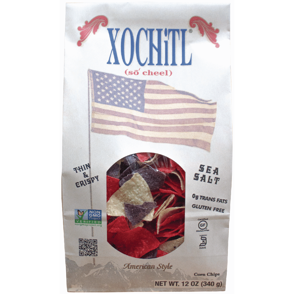 DNU Xochitl Patriotic Red White and Blue Chips