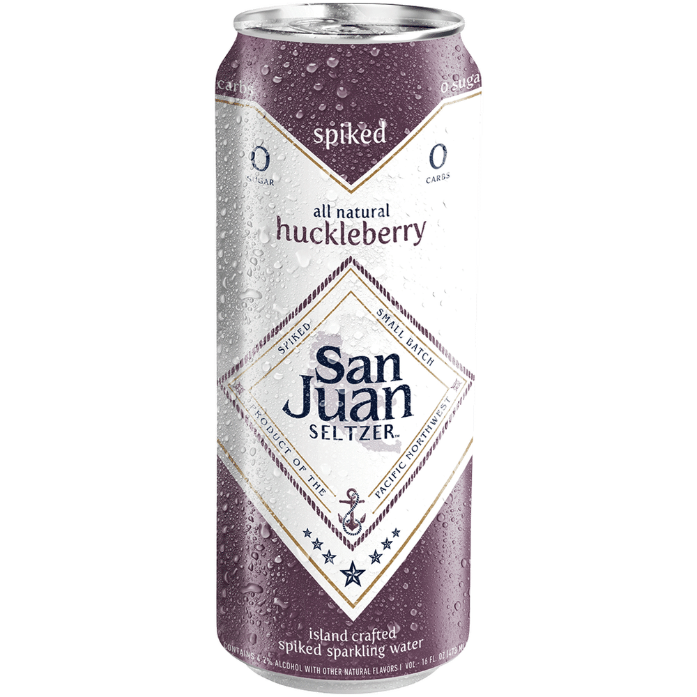 San Juan Huckleberry Seltzer