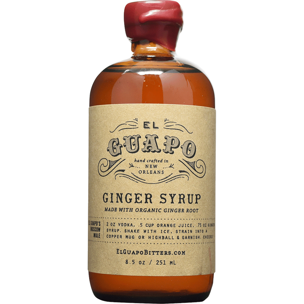 El Guapo Bitters Ginger Syrup
