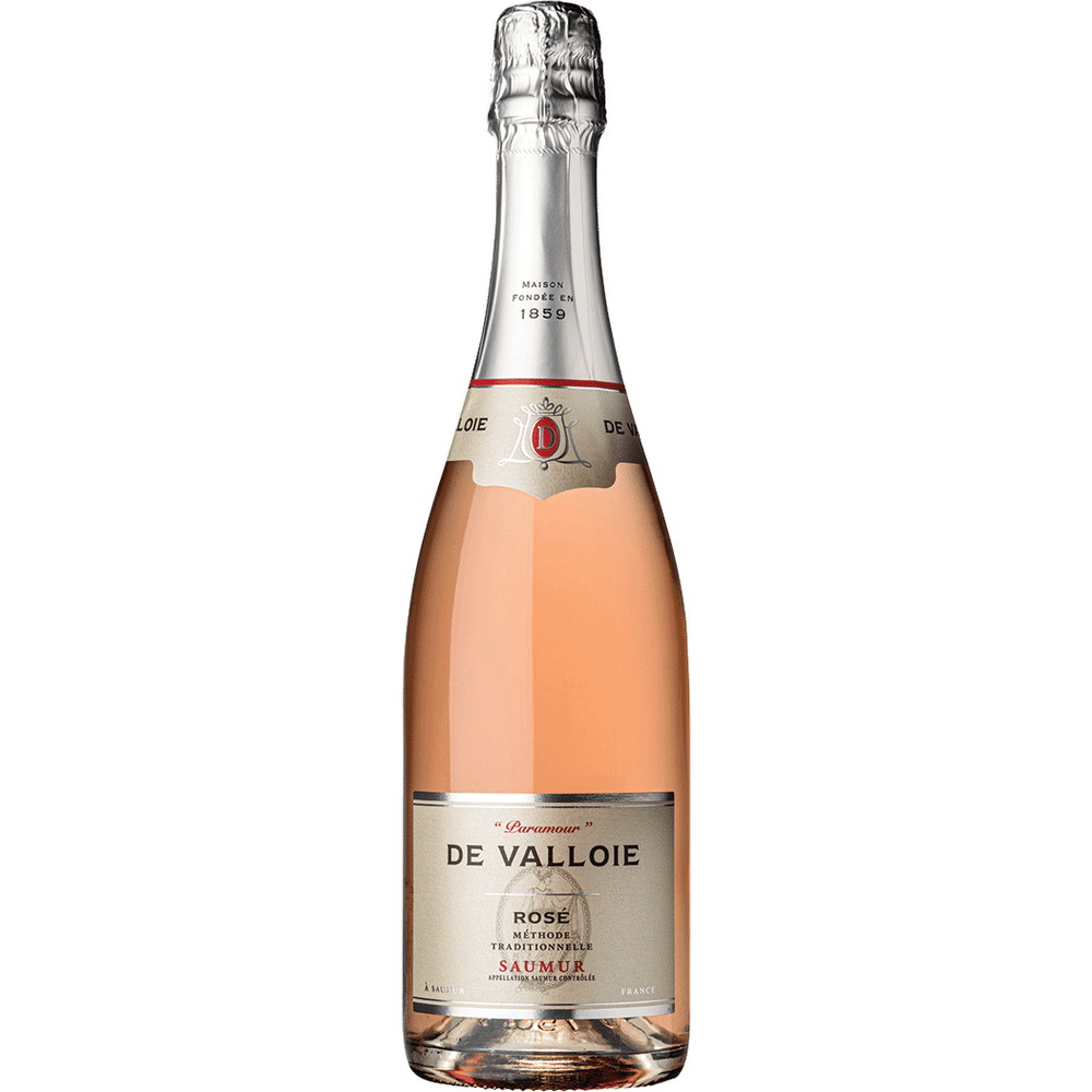 De Valloie Saumur Rose Brut Sparkling Wine