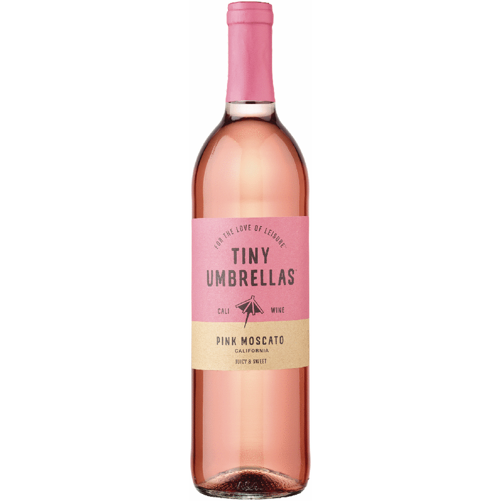 Tiny Umbrellas Pink Moscato