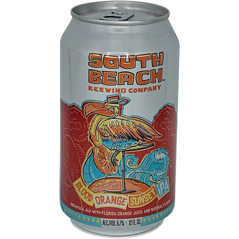 South Beach Blood Orange Sunset