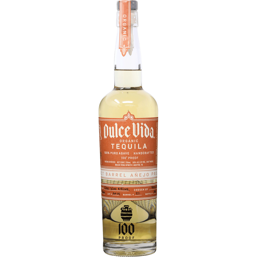 Dulce Vida Tequila Anejo100 pf Barrel Select