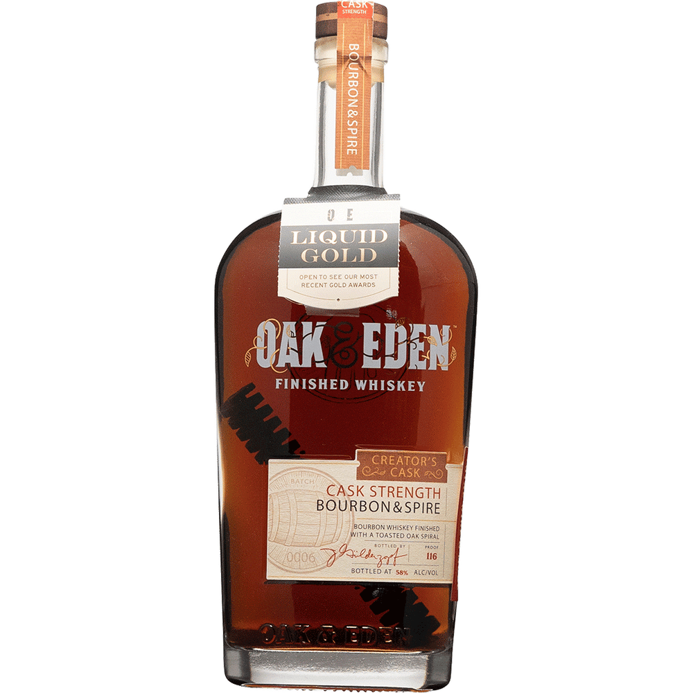 Oak & Eden Toasted Oak Bourbon & Spire Cask Strength Bourbon