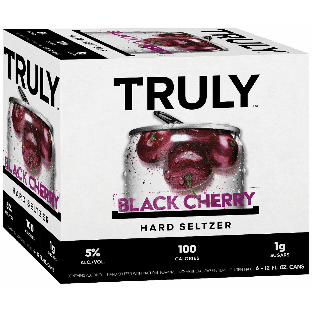 TRULY Black Cherry Hard Seltzer