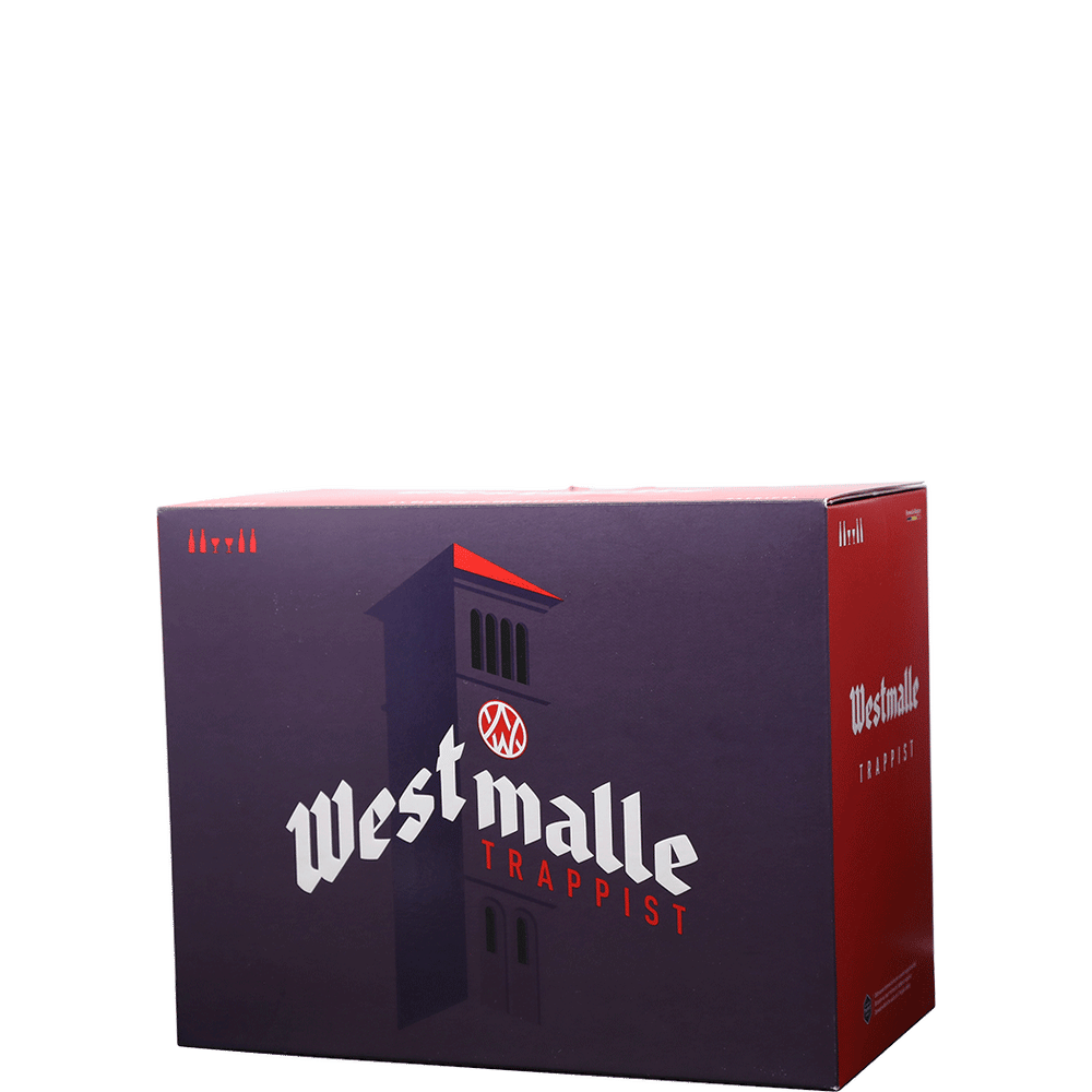 DNU Westmalle Gift Pack 4 Bottles 2 Glasses