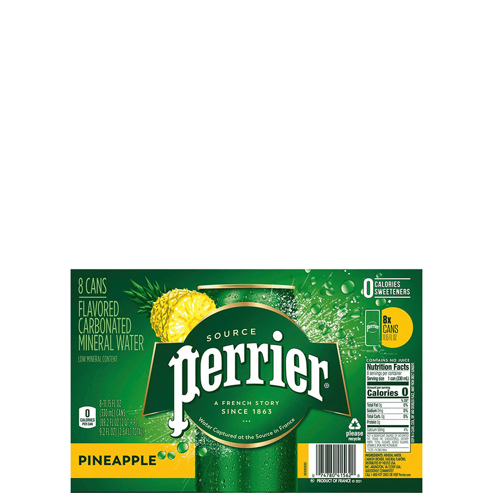 Perrier Slim Can - Pineapple