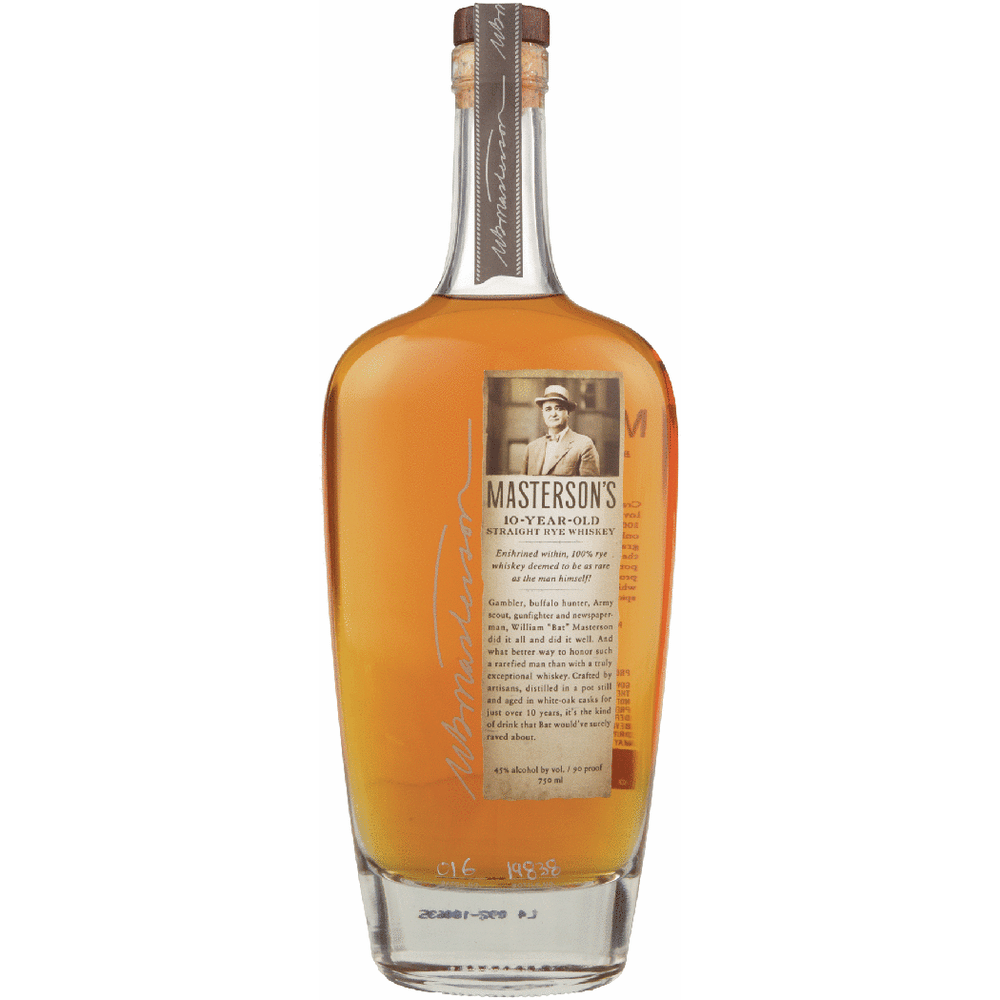 Masterson's French Oak 10 Yr Rye Whiskey