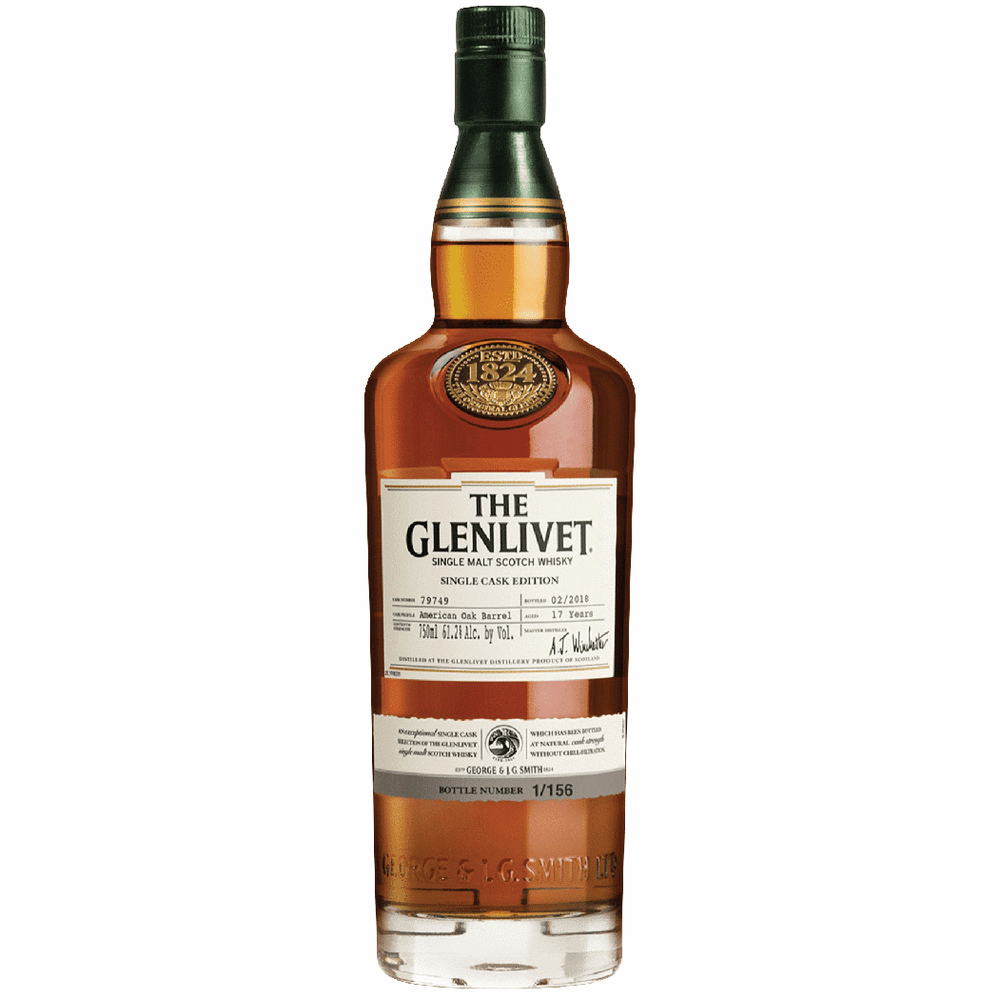 The Glenlivet Single Cask Edition American Oak Barrel
