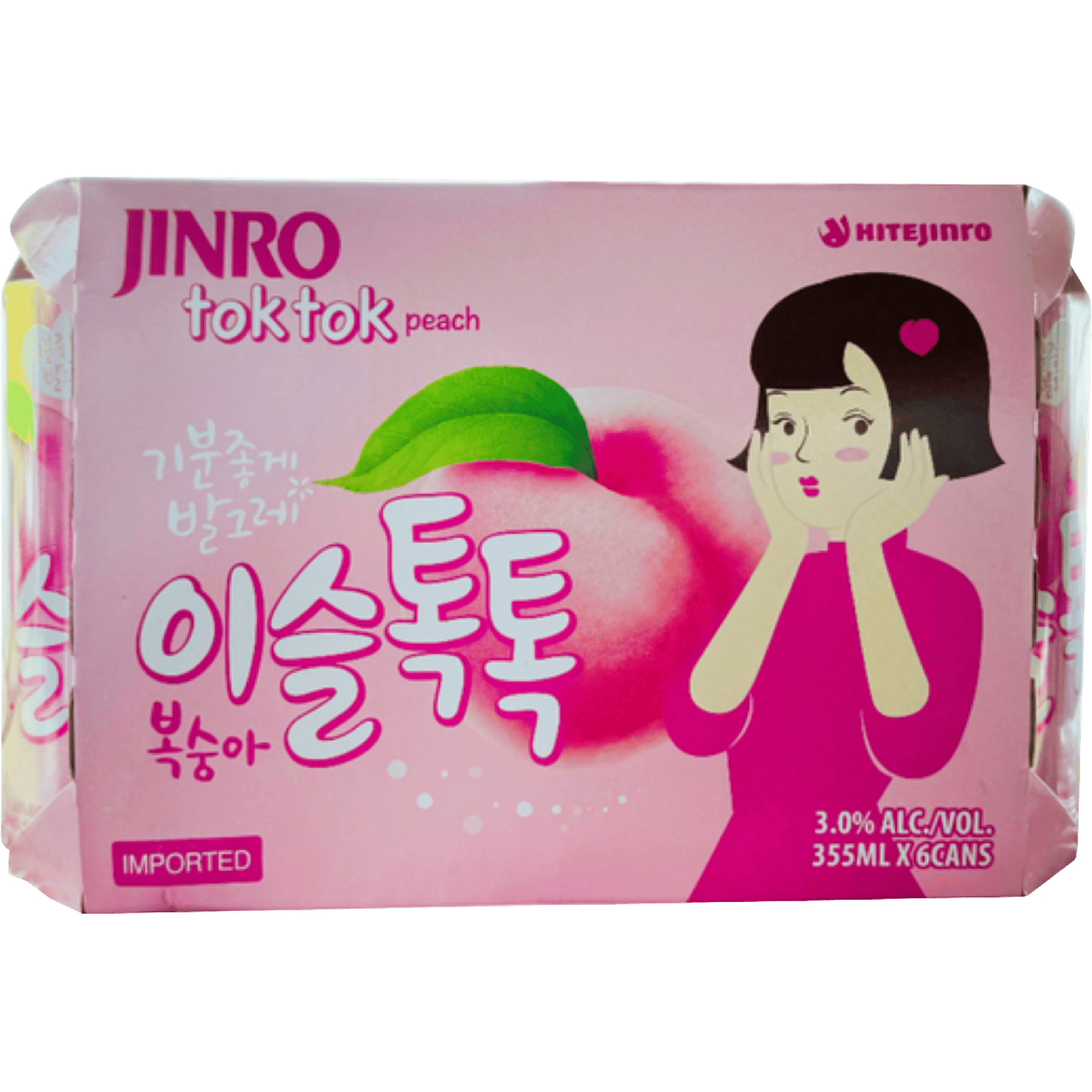 Jinro Isul TokTok Peach