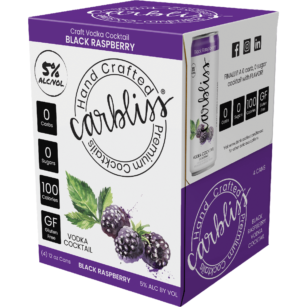 Carbliss Vodka Black Raspberry