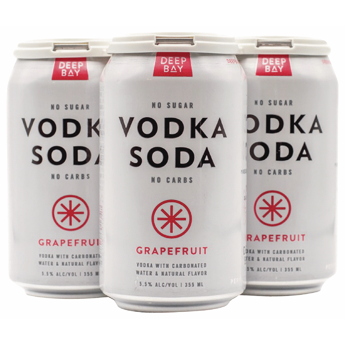 Deep Bay Grapefruit Vodka Soda