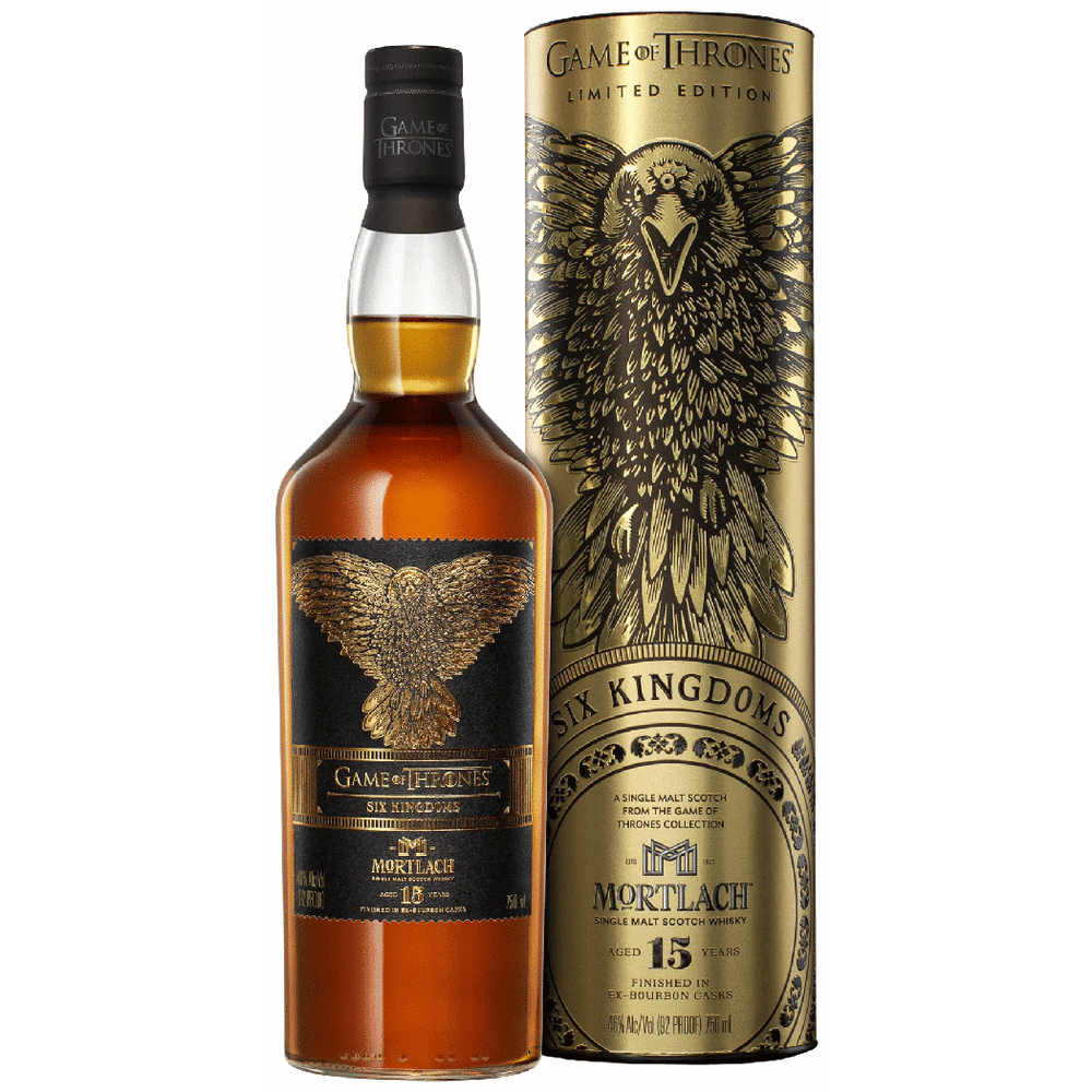 Mortlach 15 Year Lord of 6 Kingdoms GOT Single Malt Scotch