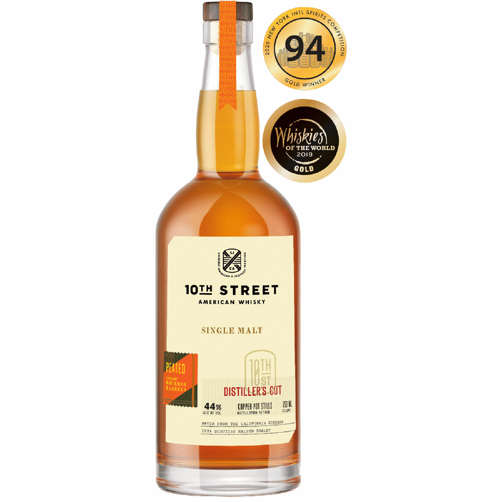 10th Street Peated Single Malt Distillers Cut Edition