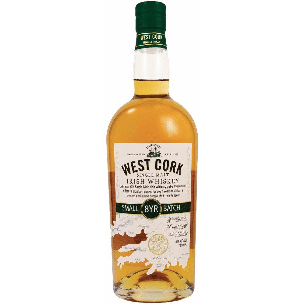 West Cork Small Batch 8 yr Single Malt Irish Whisky