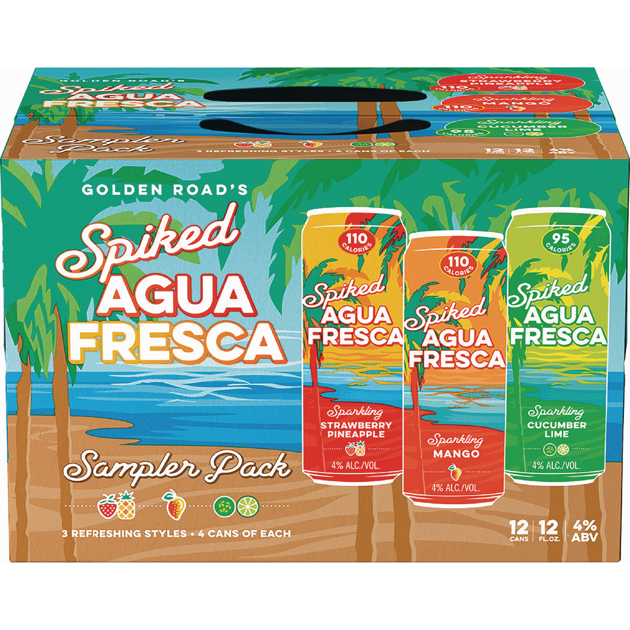 Golden Road Spiked Agua Fresca Sampler Pack