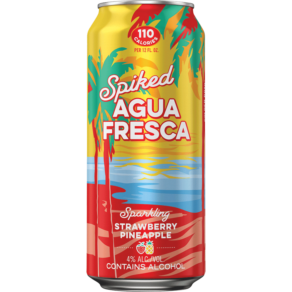 Golden Road Spiked Agua Fresca Strawberry Pineapple