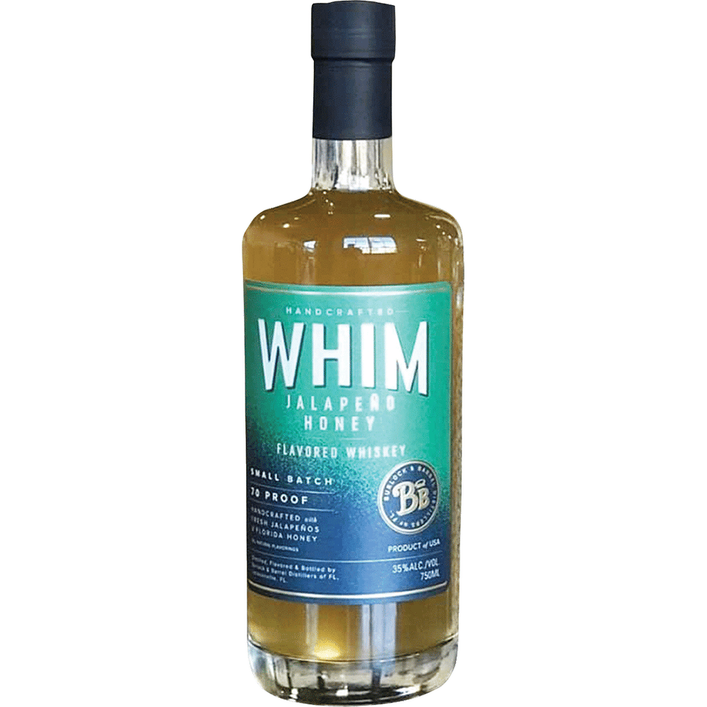 Burlock & Barrel Whim Jalapeno Honey Whiskey